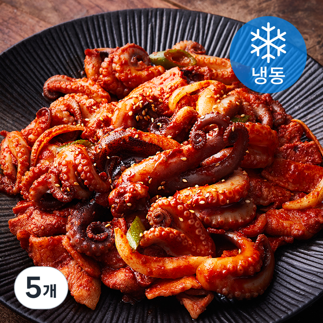 쭈꾸미도사 쭈꾸미 삼겹살 (냉동), 320g, 5개