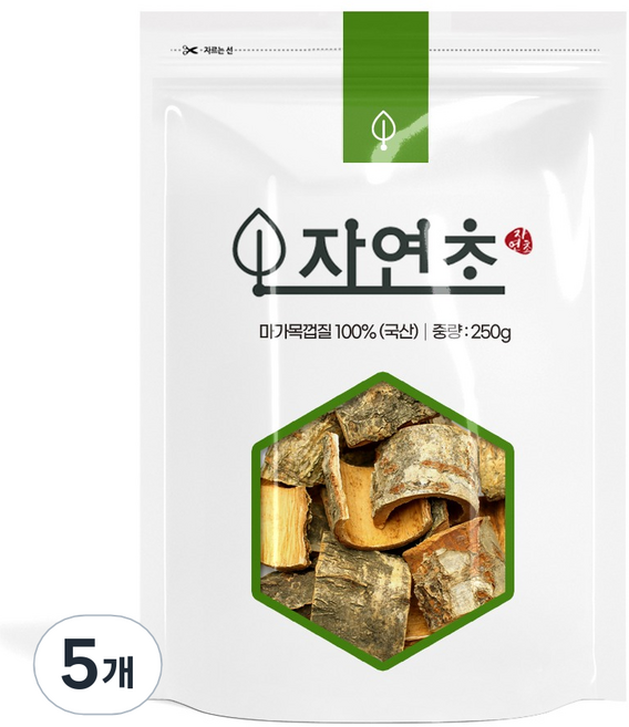 마가목껍질 정공피, 250g, 5개