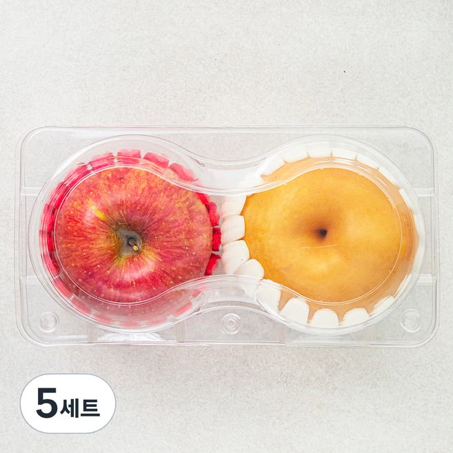 곰곰 당도선별 사과와 배 세트 1kg, 5세트