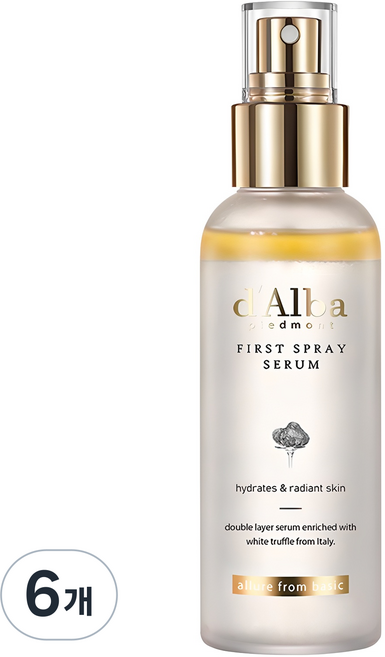 달바 화이트 트러플 퍼스트 스프레이 세럼, 100ml, 6개