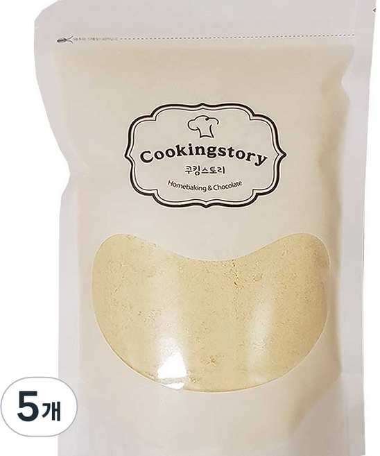 쿠킹스토리 아몬드가루, 500g, 5개