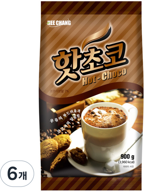 희창 핫초코, 900g, 1개입, 6개
