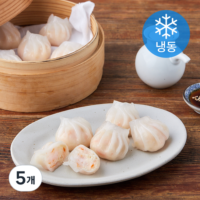 새우 하가우 만두 12개입 (냉동), 300g, 5개