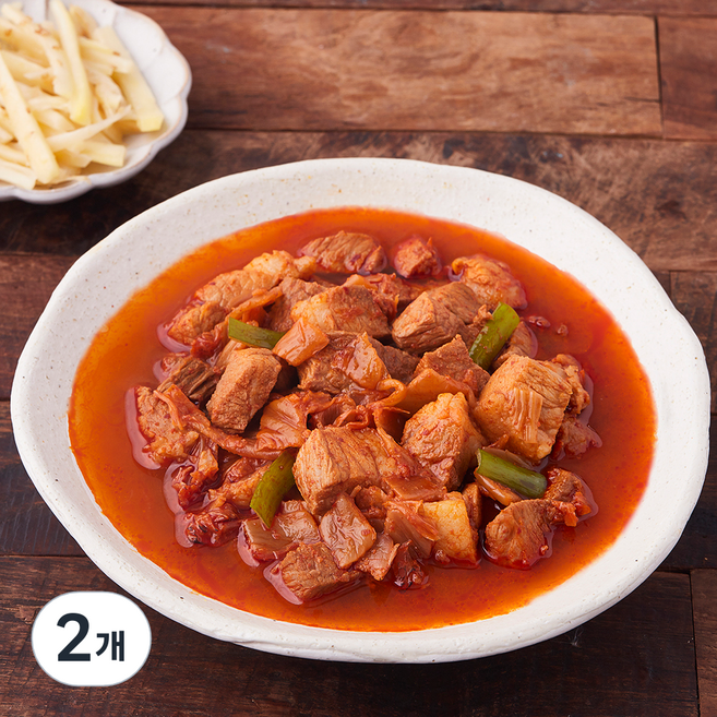 셰프초이스 한돈 김치 돼지 짜글이, 500g, 2개