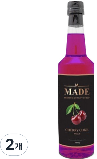 메이드 체리콕시럽, 2개, 1kg