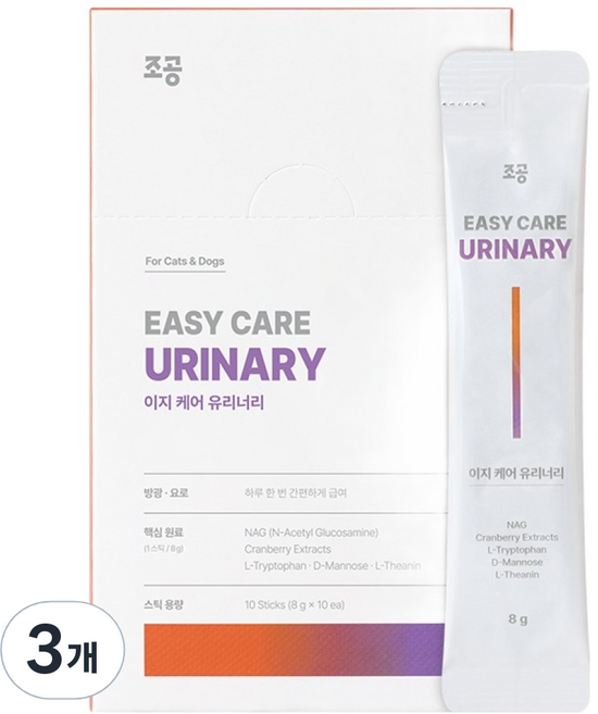 조공 반려동물 이지 케어 영양제, 8g, 유리너리, 30개