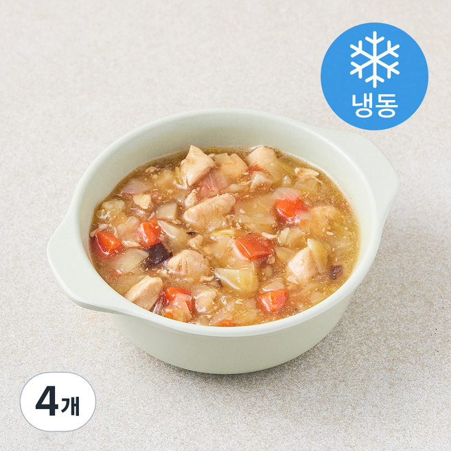 그리팅 닭고기 가쓰오 덮밥소스 (냉동), 180g, 4개
