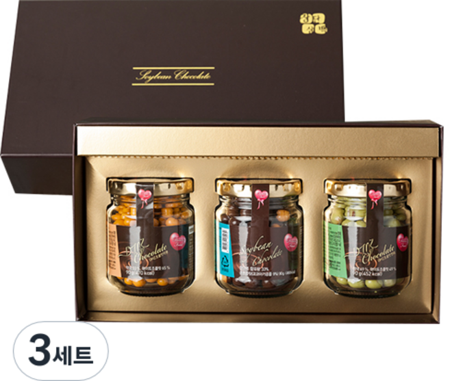 디엠제트드림푸드 장단콩 초콜릿 90g x 3종 세트, 3세트