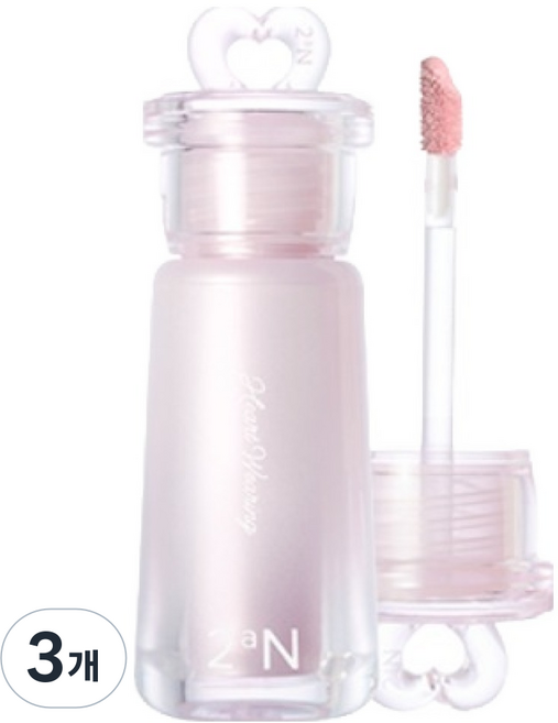 투에이엔 하트 웨어링 리퀴드 치크 4.4g, 3개, 09 쉬머링 베베