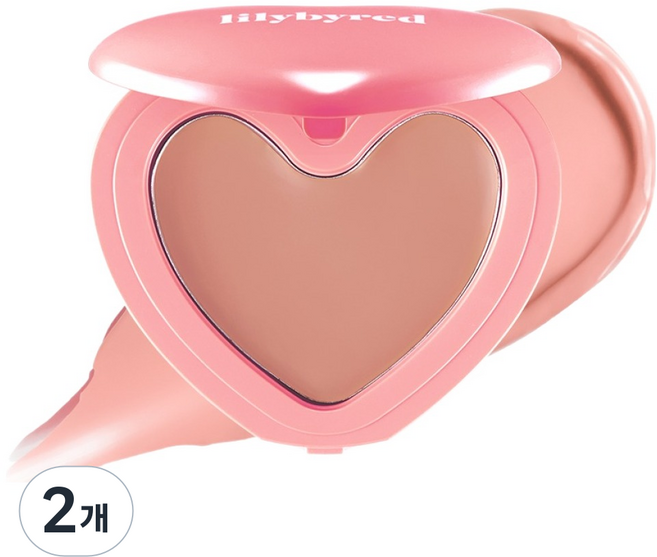 릴리바이레드 러브빔 치크밤 3.5g, 16 꿀복빔, 2개