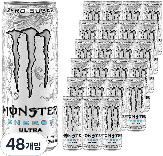 몬스터에너지 울트라, 355ml, 48개