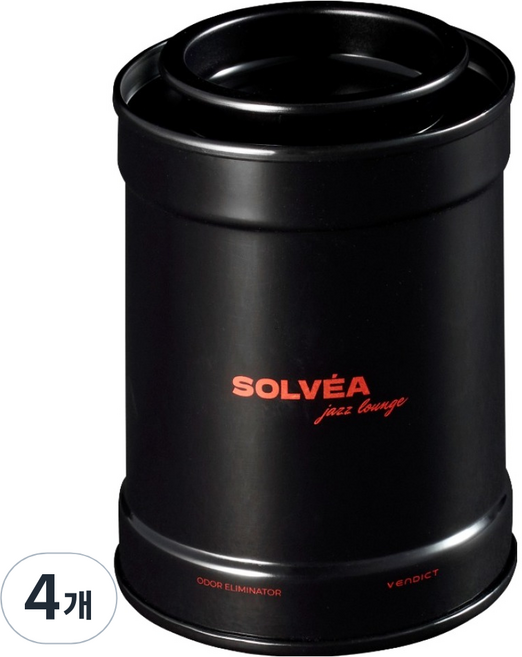 벤딕트 고체 탈취제 솔베아 재즈라운지, 160g, 4개