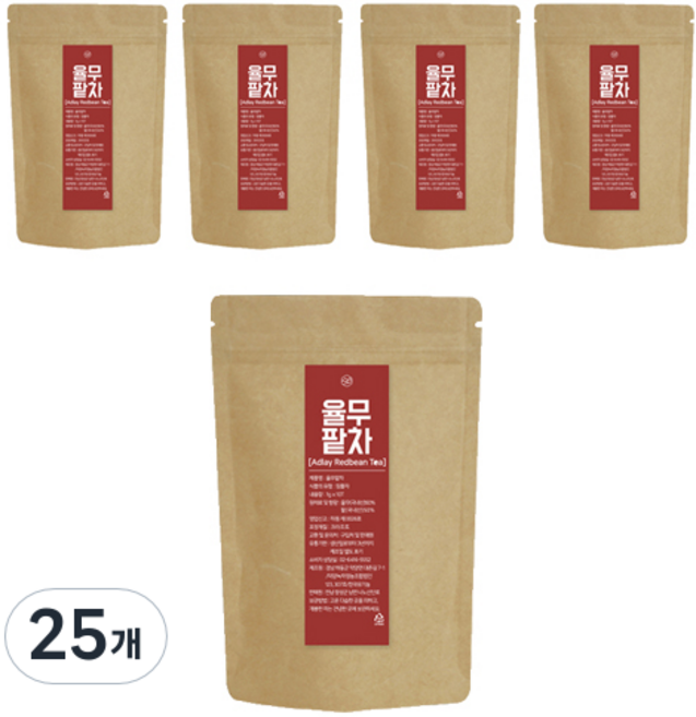 율무팥차, 1g, 10개입, 25개