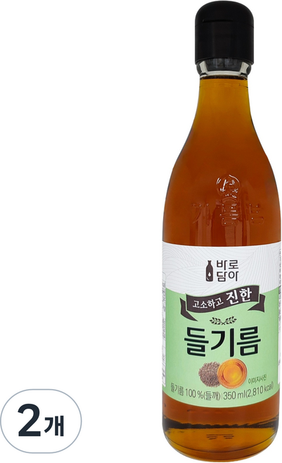 Hansaeng 現榨香濃紫蘇油, 2個, 350ml
