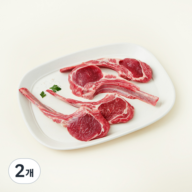 호주산 램 프렌치랙 구이용(냉장), 300g, 2개