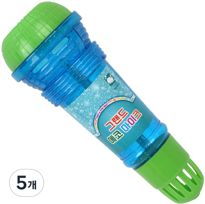 OZ TOY White Whale Grand Echo 麥克風, 藍色, 5個