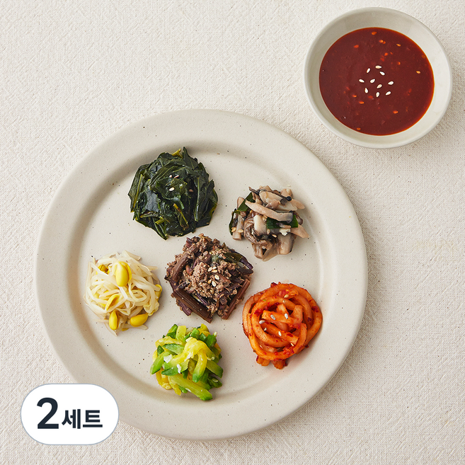 정미경키친 실속 비빔밥 세트, 215g, 2세트