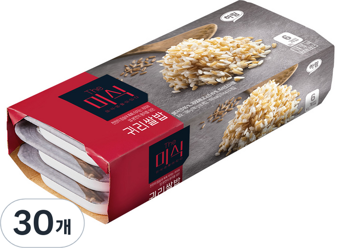 더미식 귀리쌀밥, 180g, 30개