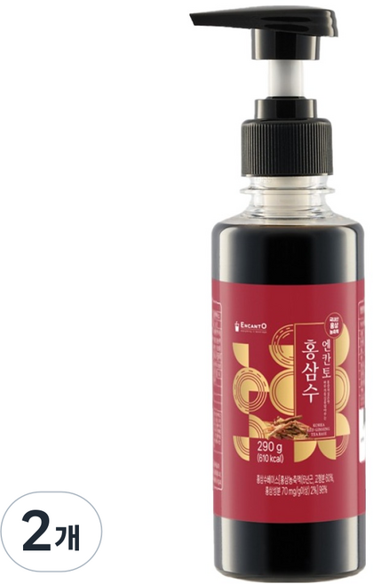 엔칸토 홍삼수, 290g, 2개