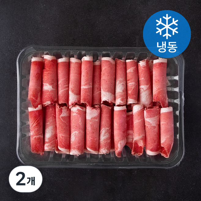 고기설계소 양 대패 샤브샤브용 (냉동), 2개, 500g