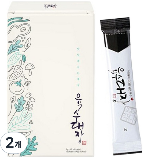 아이엠소스 육수대장 12p, 60g, 2개