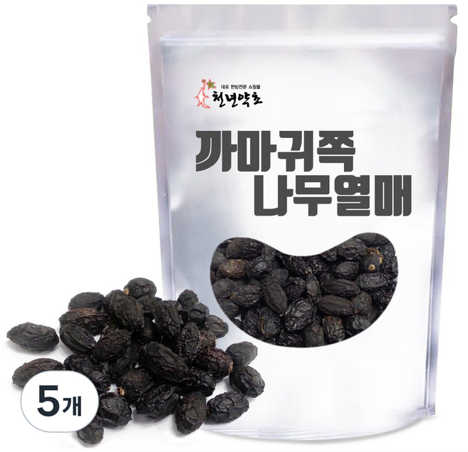 천년약초 까마귀쪽 나무열매, 5개, 300g