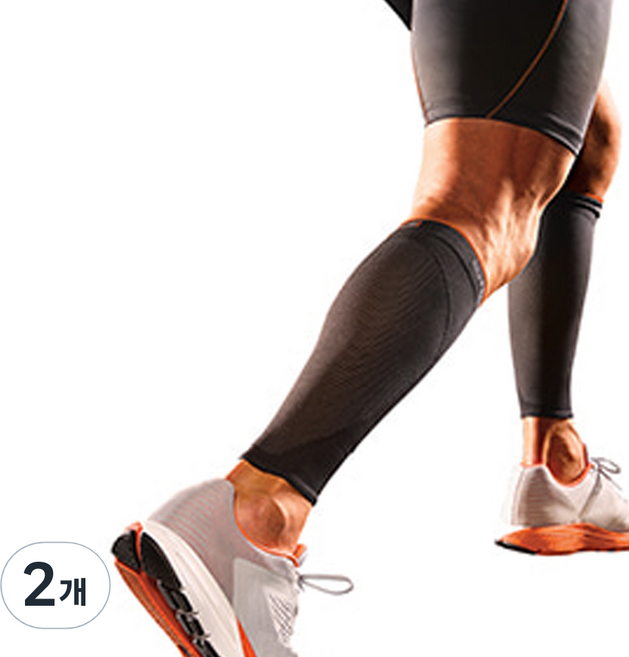 쇼크닥터 SVR 압박 종아리 슬리브 725, BLACK, 2개