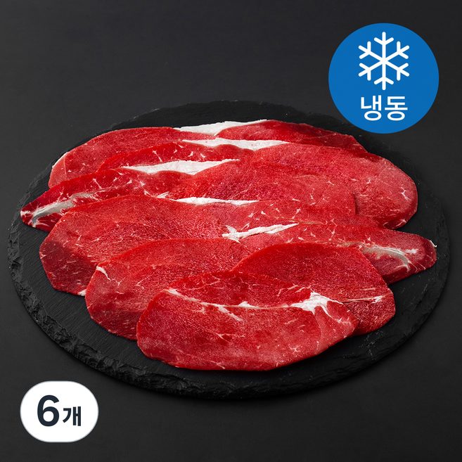 비프리퍼블리카 호주산 앞다리살 소불고기용 2개입 (냉동), 6개, 700g