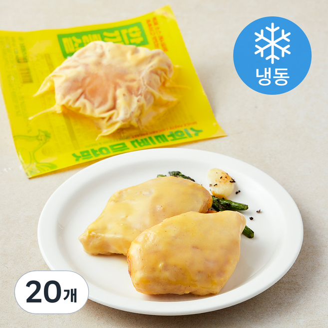 한끼통살 소스 닭가슴살 스위트콘 마요맛 (냉동), 100g, 1개입, 20개