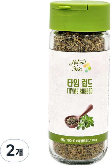내츄럴스파이스 타임럽드, 18g, 2개