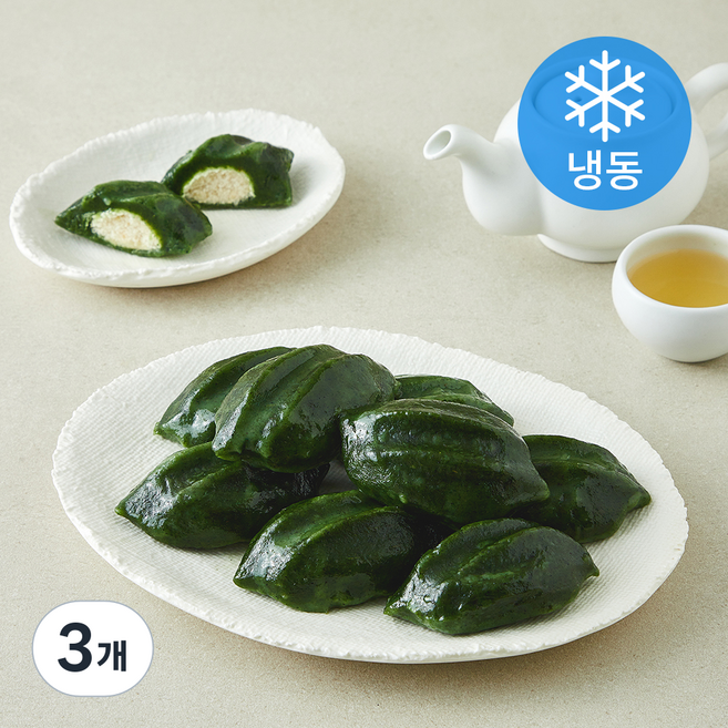 온기루 모시송편 (냉동), 500g, 3개, 1개입