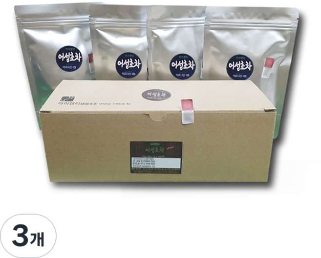 아이앤티 어성초차, 3개, 100개입