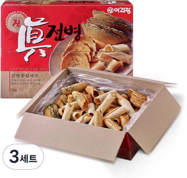 아리랑 진전병 종합세트, 720g, 3세트