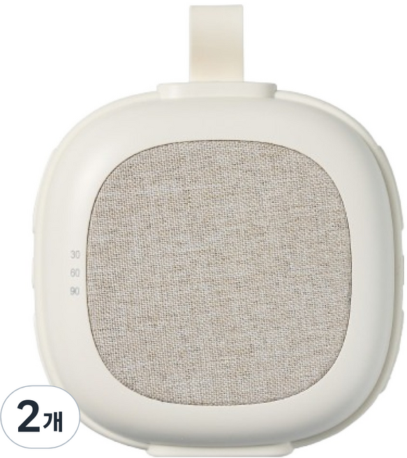 뮤트온 유아용 백색소음기 아이보리, 2개