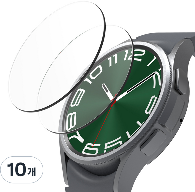로랜텍 갤럭시워치 풀커버 호환 액정보호필름 강화유리, 10개