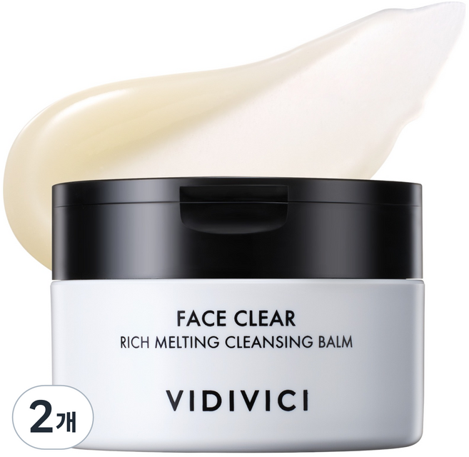 VIDIVICI 透亮柔潤卸妝膏, 100ml, 2個