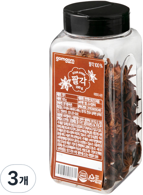 곰곰 팔각, 100g, 3개
