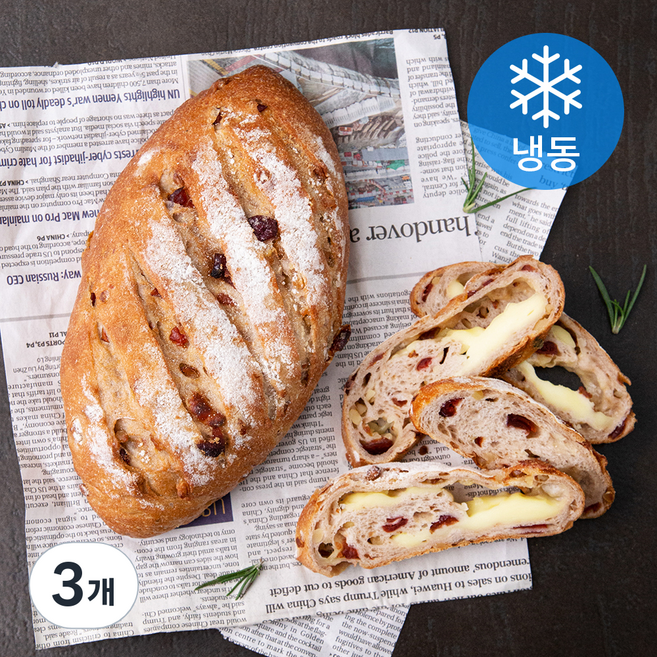 바비브레드 크렌베리 앤 치즈 오케스트라 (냉동), 290g, 1개입, 3개