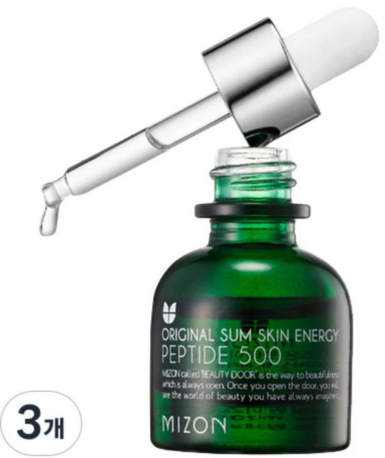 미즈온 펩타이드 500 대용량 앰플, 30ml, 3개 - 쿠팡