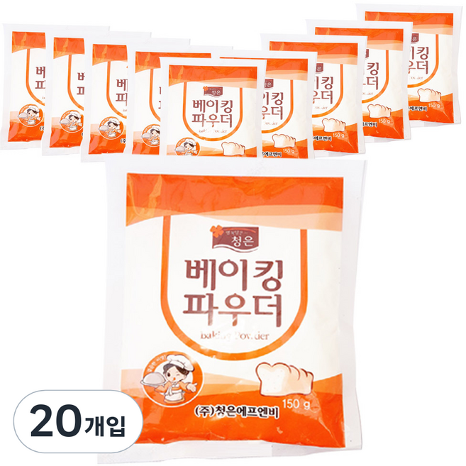 청은에프엔비 베이킹파우더, 150g, 20개