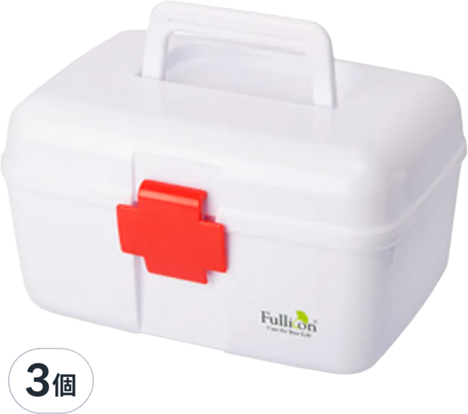 Fullicon 護立康 萬用醫藥急救箱 大, 3個