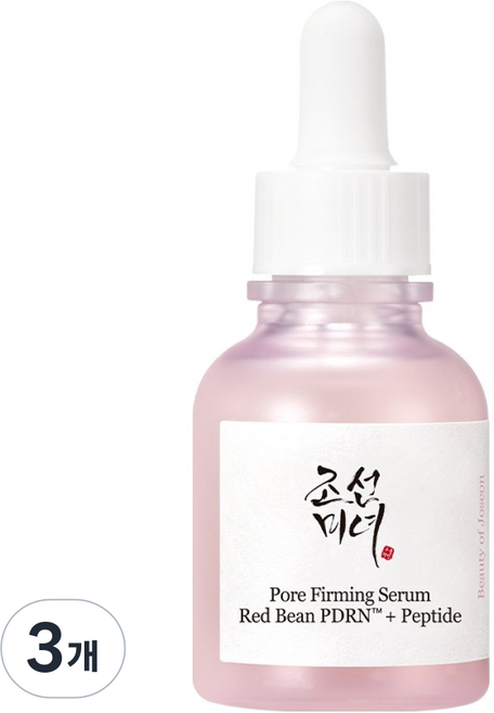BeautyofJoseon 紅豆 PDRN 毛孔彈力精華液, 3個, 30ml