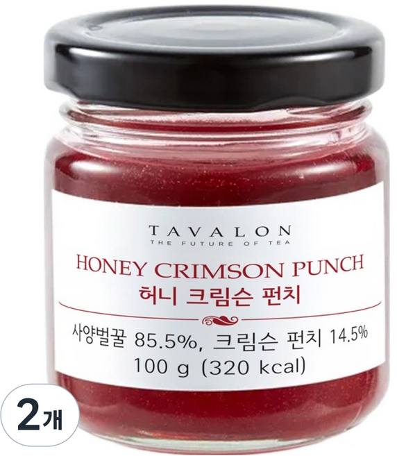TAVALON 蜂蜜深紅 Punch, 100g, 2個