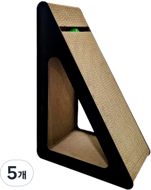 마아 고양이 터널 삼각 수직 일체형 스크래쳐, 페이퍼, 5개