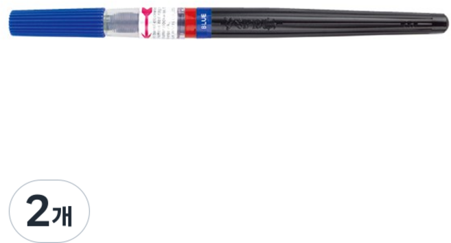 펜텔 XGFL-103X 컬러브러쉬, 블루, 2개