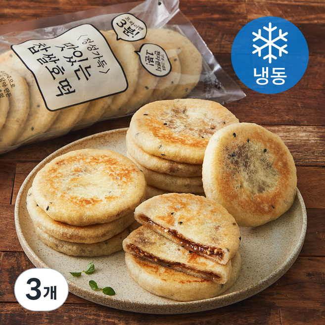 정성가득 맛있는 찹쌀호떡 (냉동), 70g, 10개입, 3개