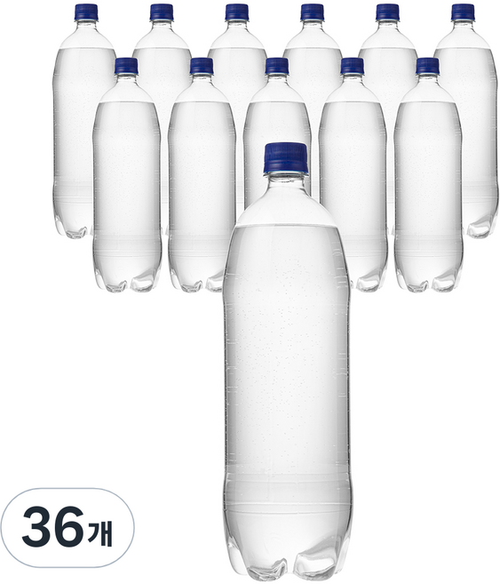 탐사 스파클링 플레인, 1.5L, 36개