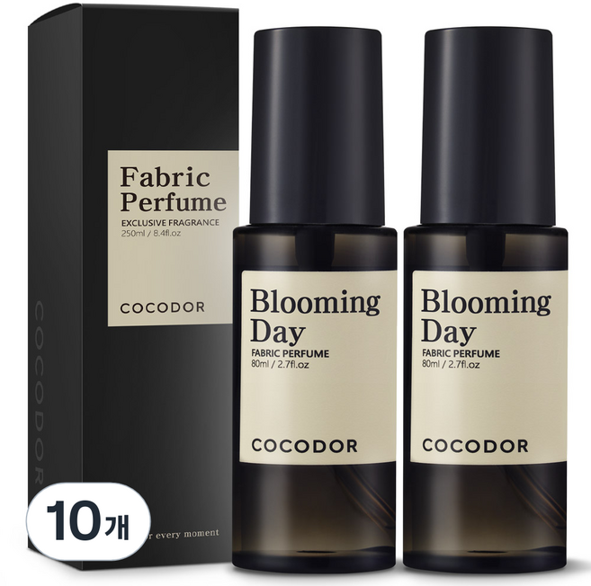 코코도르 섬유탈취제 블루밍데이, 80ml, 10개