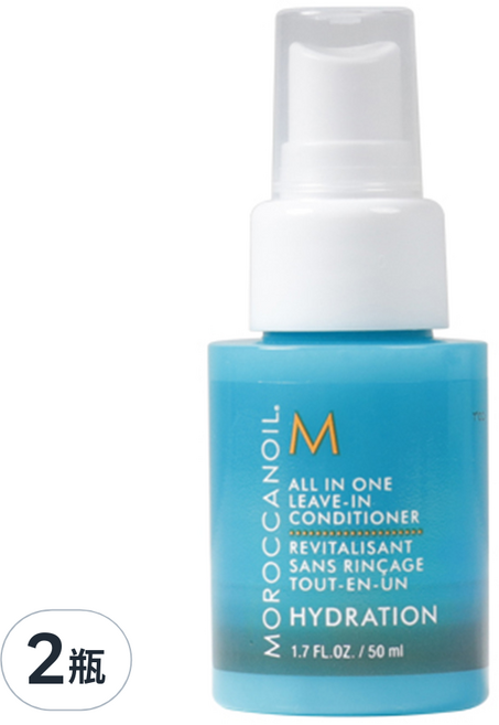 MOROCCANOIL 摩洛哥優油 台灣公司貨 高效保濕噴霧, 50ml, 2瓶