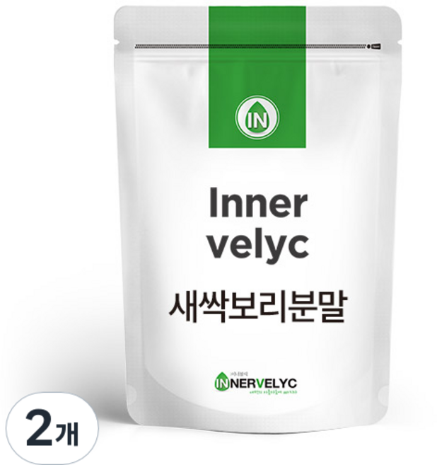 이너블릭 새싹보리 분말, 500g, 2개